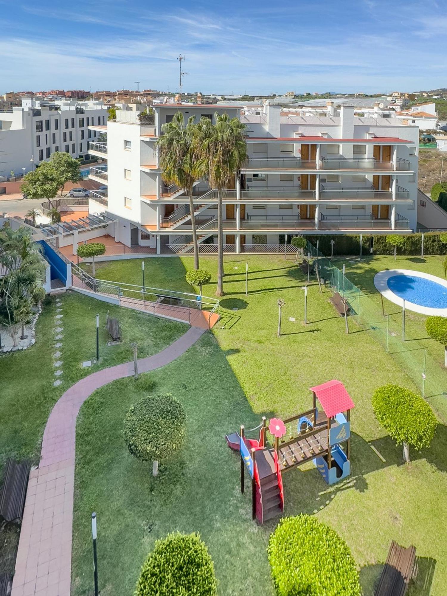 Apartamento El Barco 1 linea PLAYA, PARKING, WIFI Torrox Exterior foto